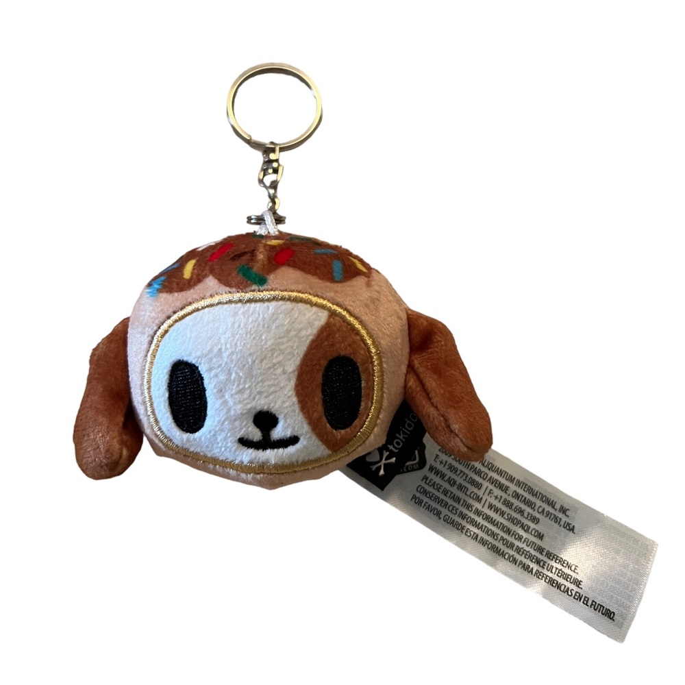 TOKIDOKI DAISO DONUTELLA SWEET FRIENDS PLUSH KEYCHAIN NWT